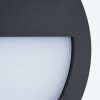 Applique murale d'extérieur Nagap LED Anthracite, Blanc, 1 lumière