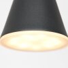 Suspension Steinhauer Vortex Noir, 5 lumières
