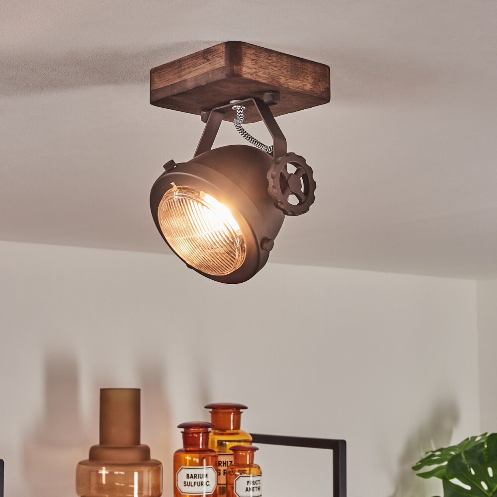 Plafonnier Herford Brun, Clair, 1 lumière main product photo