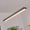 Suspension Seaton LED Noir, 1 lumière