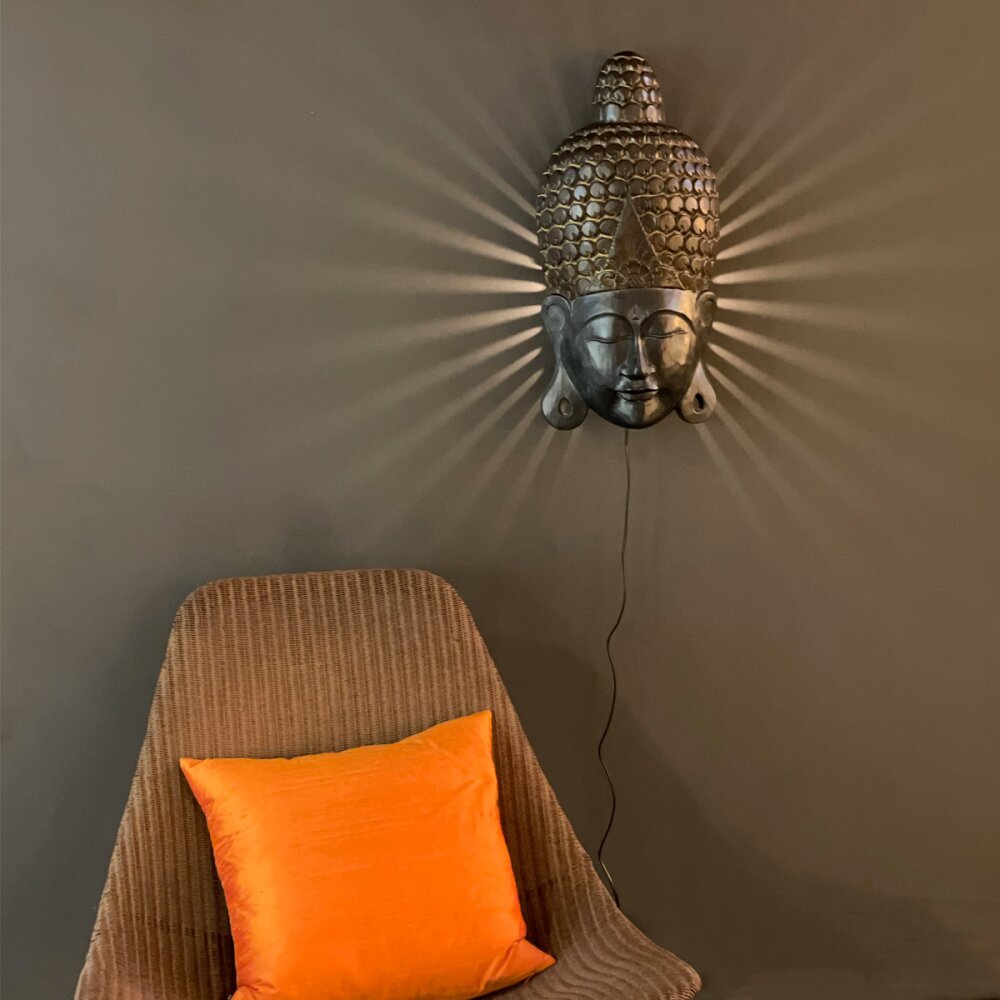 Applique murale By Rydens Busso Noir, 1 lumière main product photo