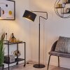 Lampadaire Kikpan Noir, 1 lumière
