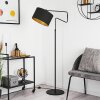 Lampadaire Kikpan Noir, 1 lumière
