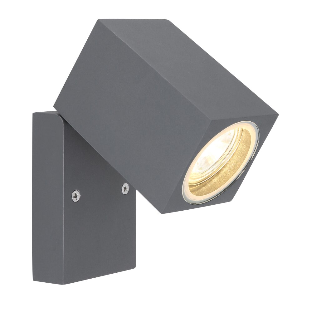 Applique murale d'extérieur Globo VERONIKA Anthracite, 1 lumière main product photo