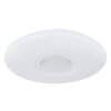 Plafonnier Globo SULLY LED Blanc, 1 lumière, Télécommandes, Changeur de couleurs