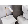Lampe de table By Rydens Pulse Or, Blanc, 1 lumière