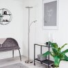 Lampadaire Wonsbek LED Nickel mat, 2 lumières