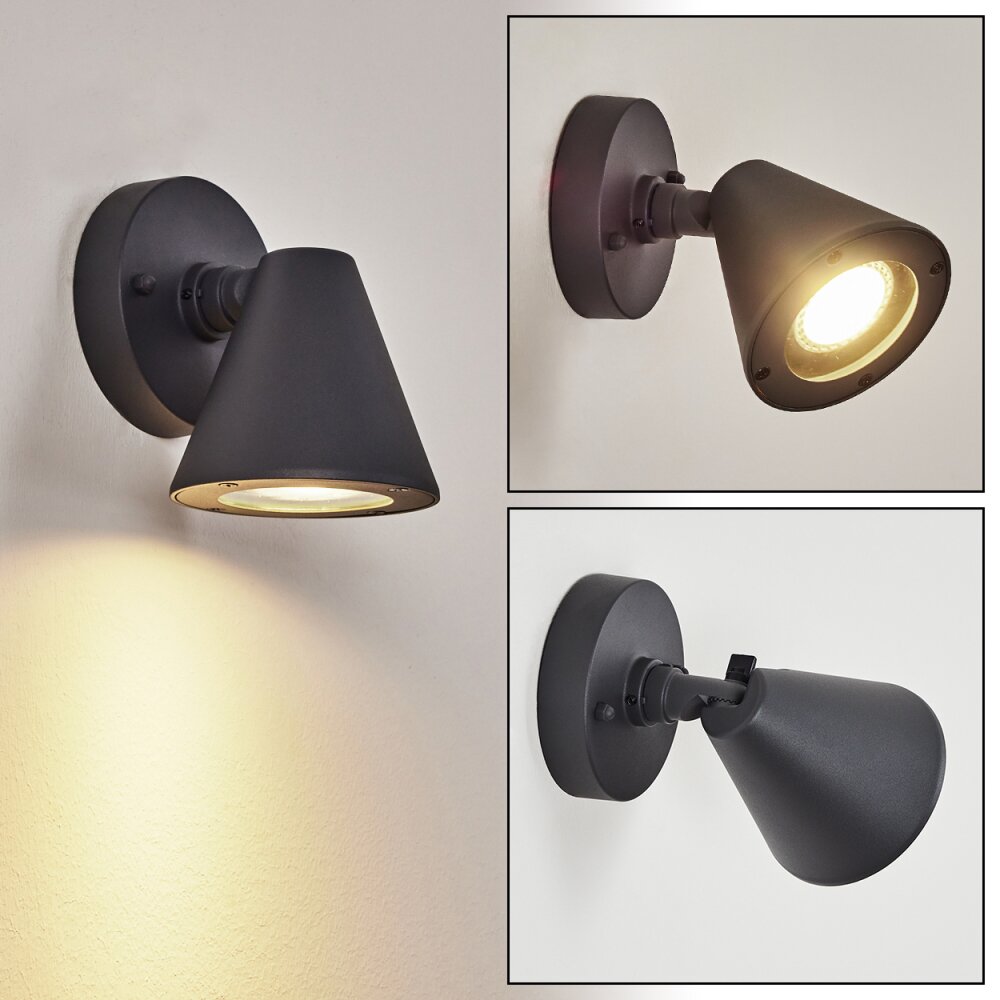 Applique murale d'extérieur Fornaboda Anthracite, 1 lumière main product photo