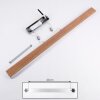 Suspension Hyllinge LED Chrome, Gris, 1 lumière