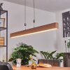 Suspension Hyllinge LED Chrome, Gris, 1 lumière