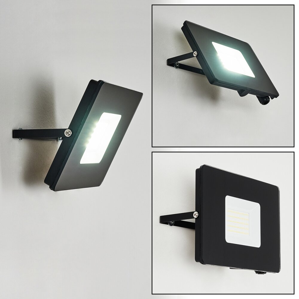 Applique murale d'extérieur Krokane LED Noir, Blanc, 1 lumière main product photo