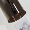 Suspension Vimodrone Nickel mat, 1 lumière