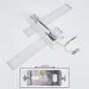 Applique murale Cuchara LED Blanc, 2 lumières