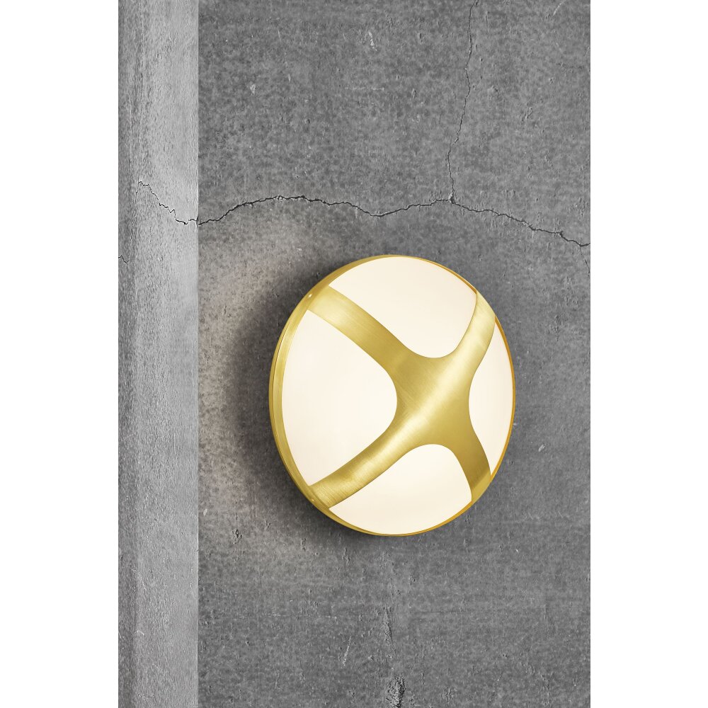 Applique murale d'extérieur Nordlux CROSS Laiton, 1 lumière main product photo
