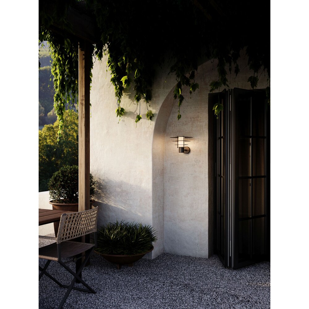 Applique murale d'extérieur Nordlux BASTIA Noir, 1 lumière main product photo