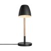 Lampe de table Nordlux THEO Bois clair, Noir, 1 lumière