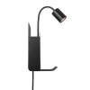 Applique murale Nordlux ROOMI Noir, 1 lumière