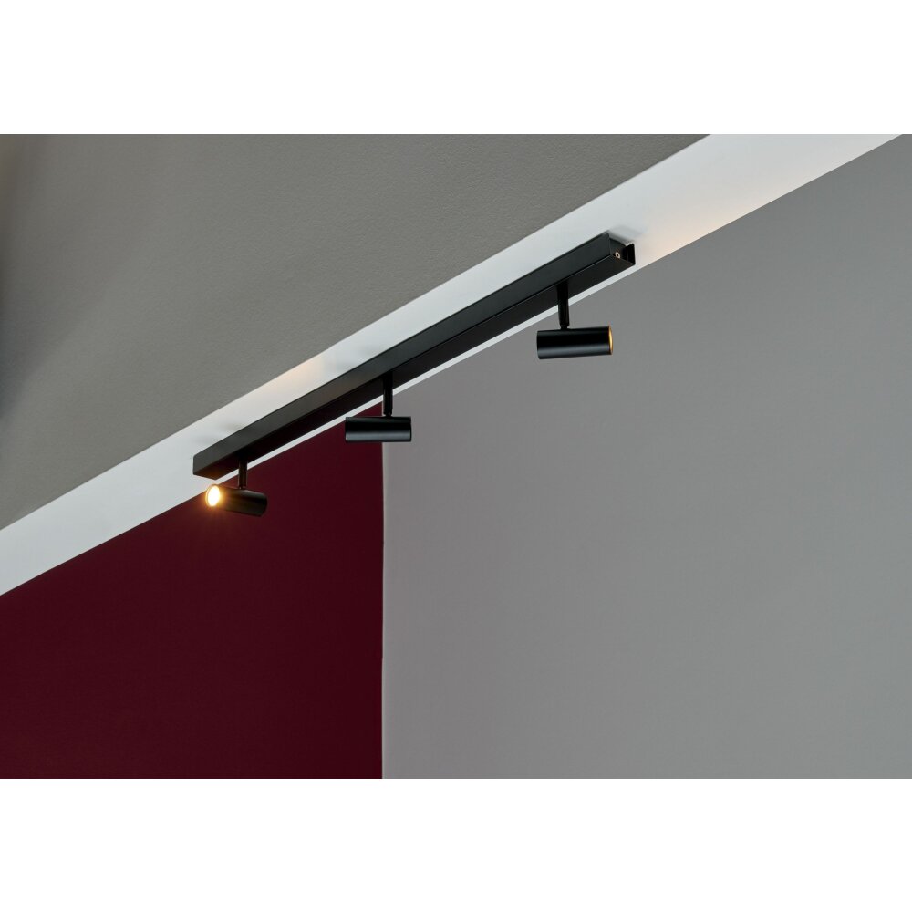 Plafonnier Nordlux OMARI LED Noir, 3 lumières main product photo