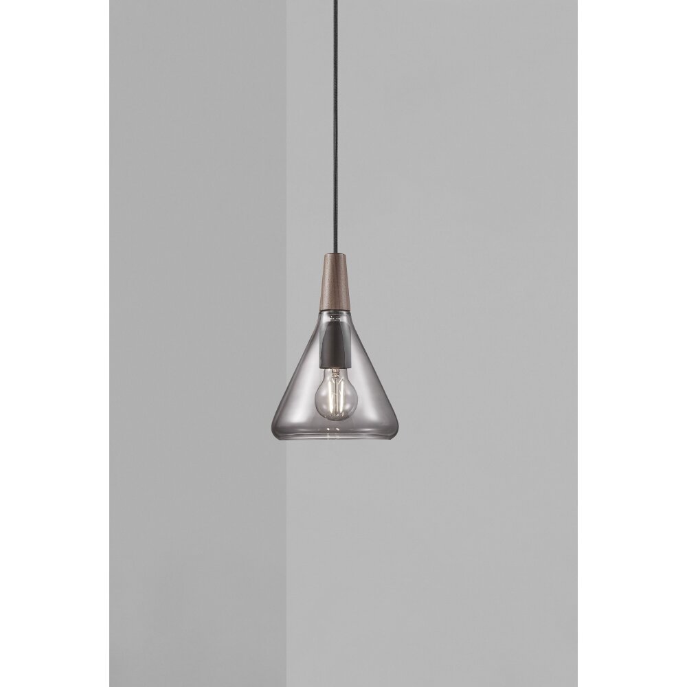Suspension Design For The People by Nordlux NORI Brun, Noir, 1 lumière main product photo