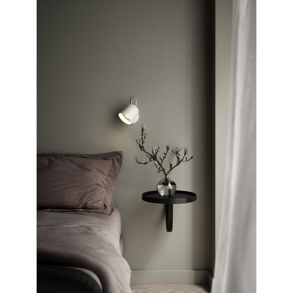 Applique murale Design For The People by Nordlux ANGLE Blanc, 1 lumière main product photo
