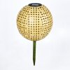 Lampe solaires Revere LED Brun, Noir, 1 lumière