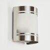 Applique murale d'extérieur Visnum Nickel mat, Blanc, 1 lumière