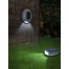 Lot de 3 lampes solaires Globo LED Gris, 1 lumière