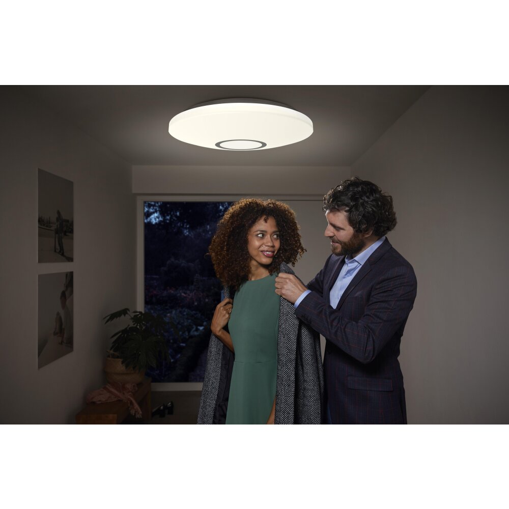 Plafonnier LEDVANCE ORBIS Blanc, 1 lumière, Détecteur de mouvement main product photo