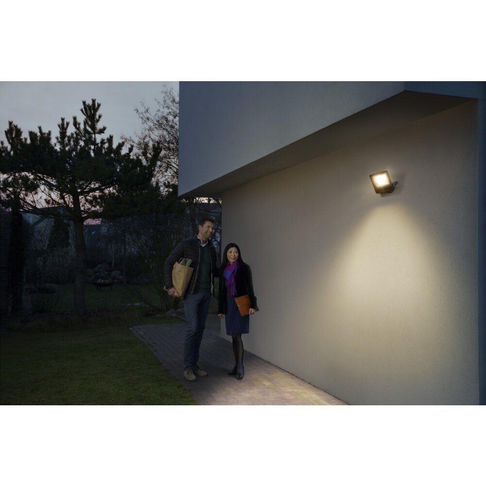 Spot de jardin LEDVANCE SMART+ Gris, 1 lumière, Changeur de couleurs main product photo