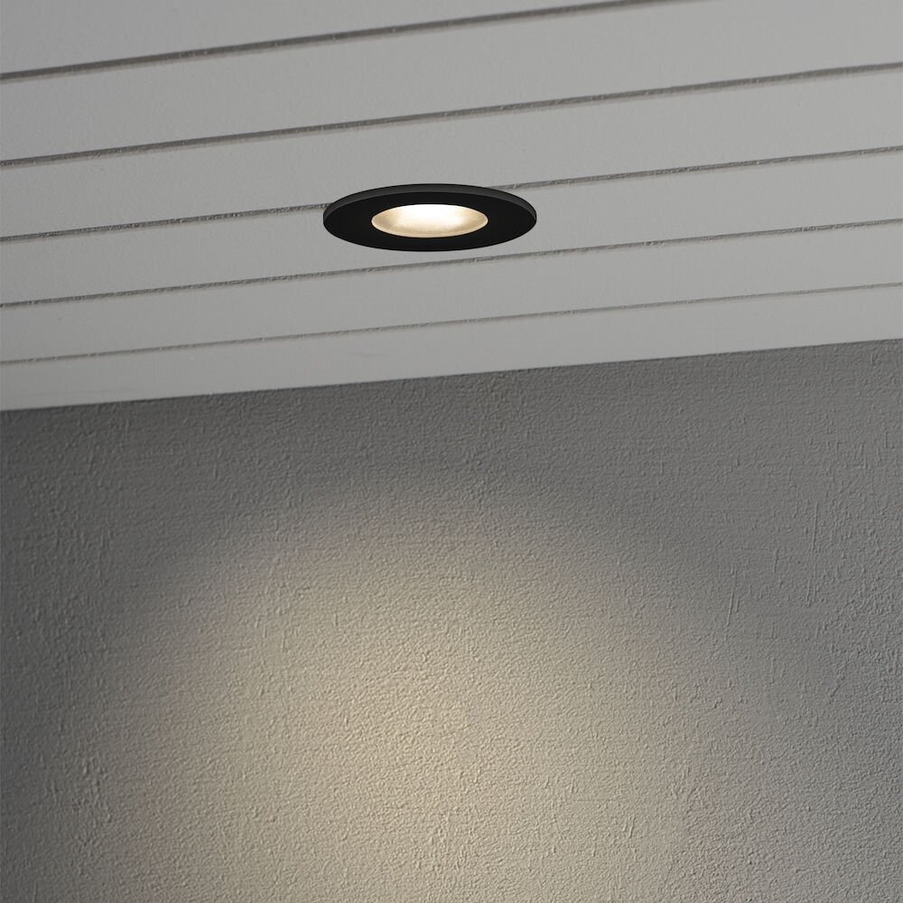 Spot encastrable au plafond Konstsmide LED Noir, 1 lumière main product photo
