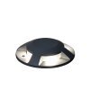 Spot encastrable au sol Konstsmide LED Anthracite, 4 lumières