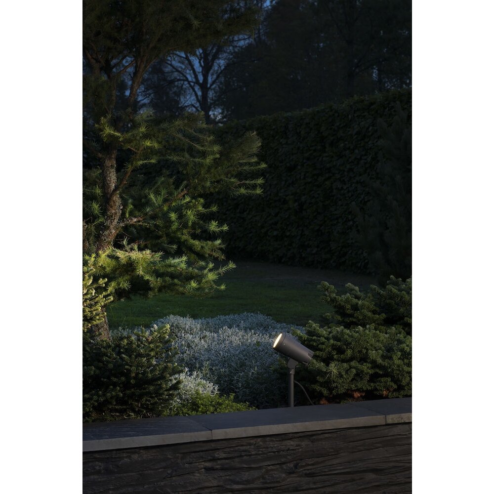Spot sur pieu Konstsmide Andria LED Anthracite, 1 lumière main product photo
