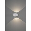 Applique murale d'extérieur Konstsmide Gela LED Blanc, 2 lumières