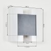 Applique murale d'extérieur Zoppola LED Anthracite, Blanc, 2 lumières Applique murale d'extérieur Zoppola LED Anthracite, Blanc, 2 lumières
