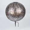 lampe solaire Samoao LED Cuivre, Noir, Argenté, 1 lumière