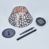 Lampe solaires Moreland LED Noir, 1 lumière