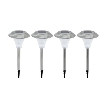 Lot de 5 lampes solaires Eglo SHINE, 4 lumières