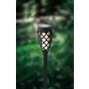 lampe solaire Eglo FACKEL LED Noir, 10 lumières