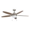 Ventilateur de plafond Eglo SUSALE Nickel mat, 1 lumière