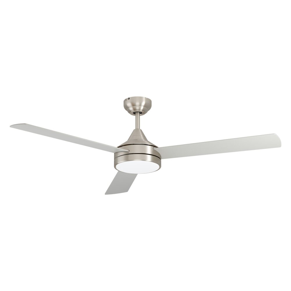 Ventilateur de plafond Eglo SESIMBRA LED Nickel mat, 1 lumière main product photo