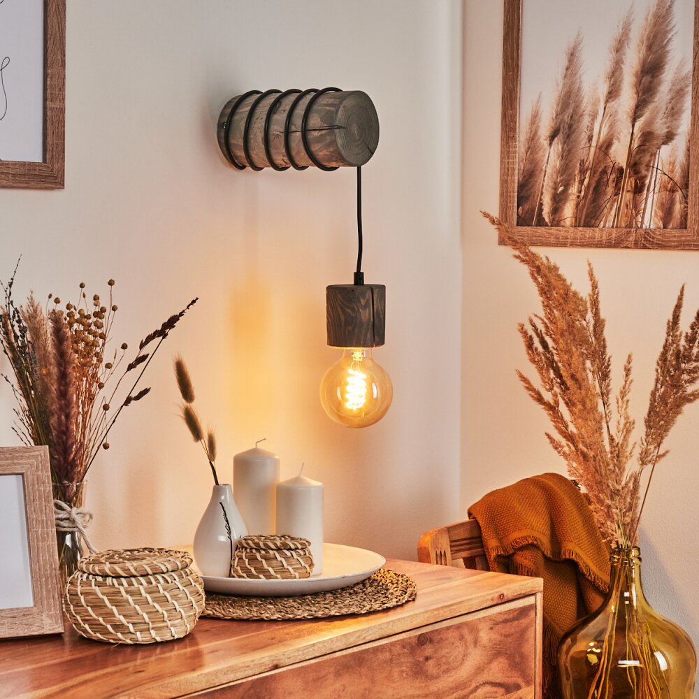 Applique murale Canedo Brun, 1 lumière main product photo