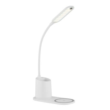 Lampe de table Globo MELLI LED Blanc, 1 lumière