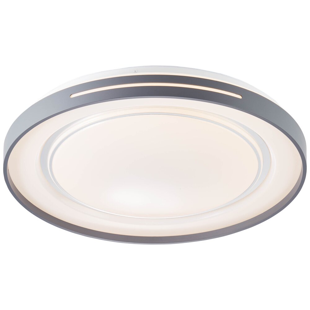 Plafonnier Brilliant Barty LED Gris, 1 lumière main product photo