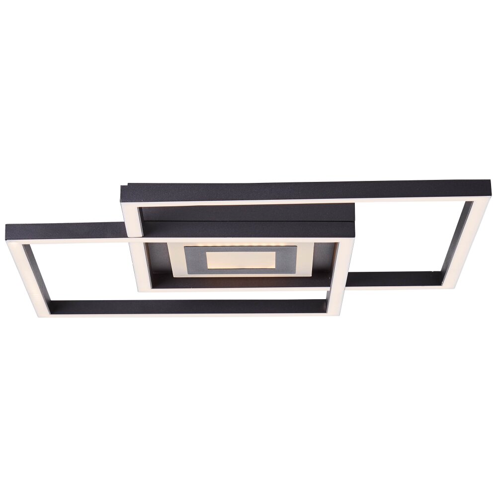 Plafonnier Brilliant Metis LED Noir, 1 lumière main product photo
