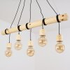 Suspension Canedo Brun, 5 lumières