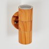 Applique murale d'extérieur Tenvik Brun, Couleur bois, 2 lumières