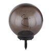 lampe solaire Globo LED Noir, 40 lumières