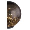 lampe solaire Globo LED Noir, 50 lumières