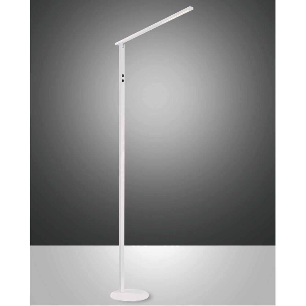 Lampadaire Fabas Luce Ideal LED Blanc, 1 lumière main product photo