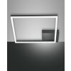 Plafonnier Fabas Luce Bard LED Anthracite, 1 lumière